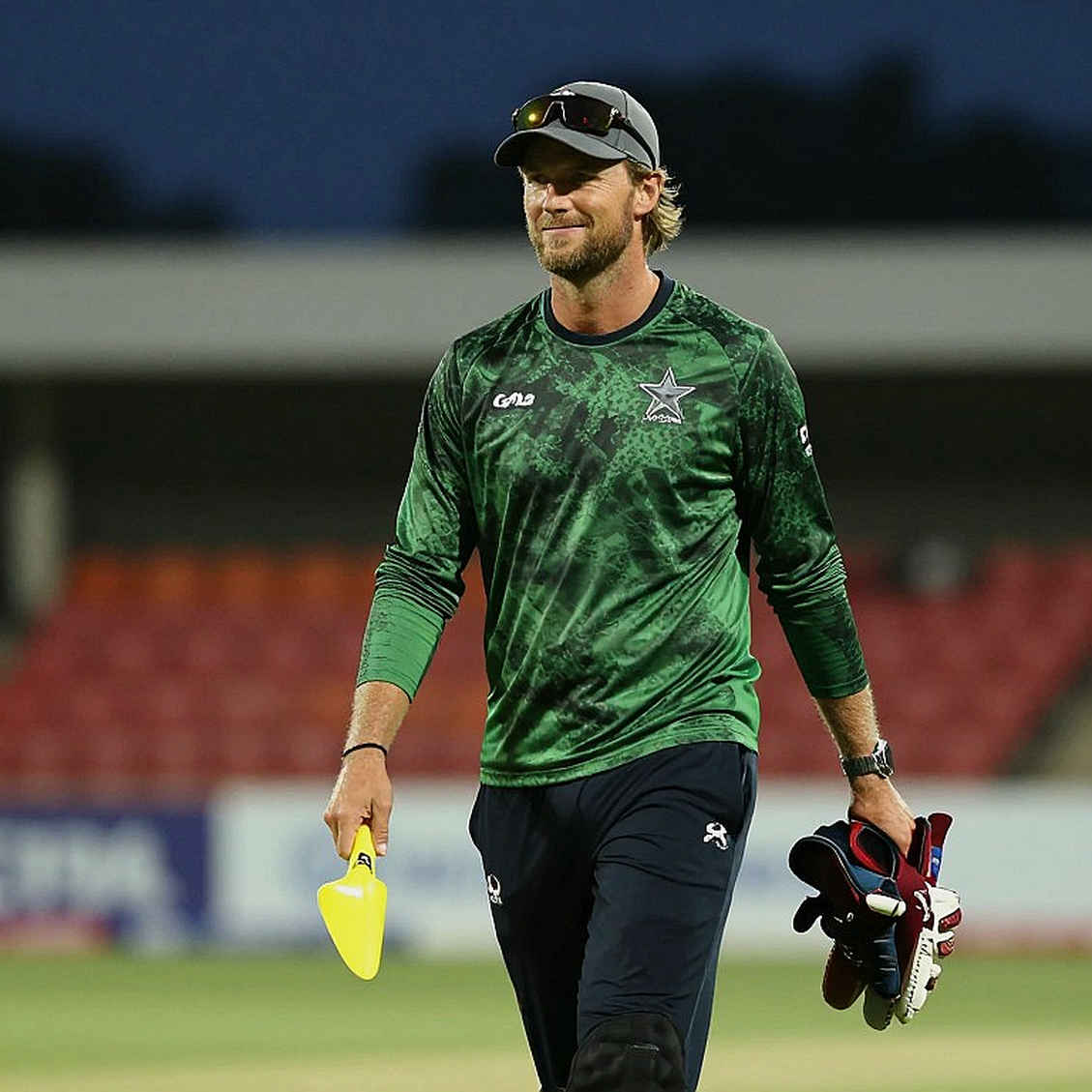 Christchurch's 4 off 8 and 133 in seven overs: the batting-order line the scorecard never prints
